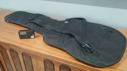 Soft guitar case and QWIK TUNE