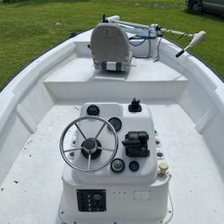 16’ Key Largo Boat And Trailer (no motor)
