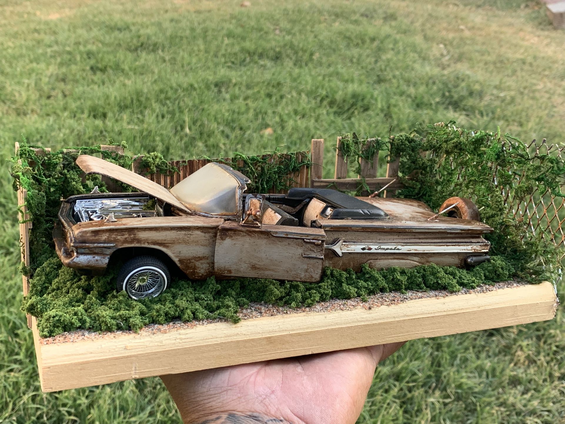 Diecast “ Project Car Diorama “ 1/24 Scale