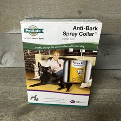 NEW/SEALED PetSafe Anti-Bark Spray Collar [PBC00-13912] for Dogs 6+ Pounds