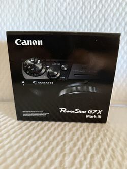 Canon - PowerShot G7 X Mark III 20.1-Megapixel Digital Camera - Black