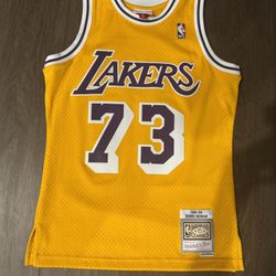 Dennis Rodman Rare Lakers Jersey 