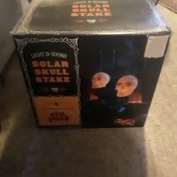 Solar Skull Stake