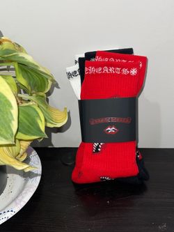 Chrome Hearts Socks 3-Pack Brand New
