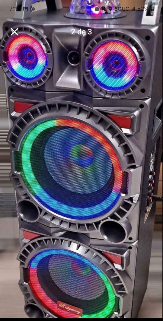 BLUETOOTH PARTY KARAOKE SPEAKER ππΆπ΅ππ€π₯³β¨οΈπ