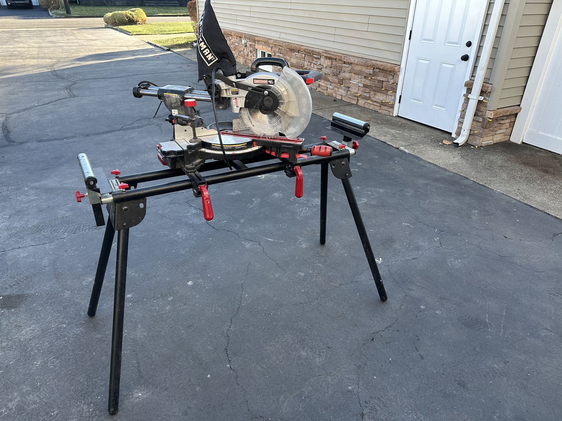 Craftsman Sliding Miter Compound Saw.