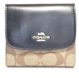 Authentic Coach small wallet PVC leather