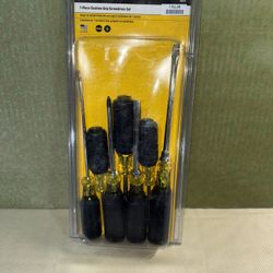 Klein Tools 7-Piece Cushion-Grip Screwdriver Set