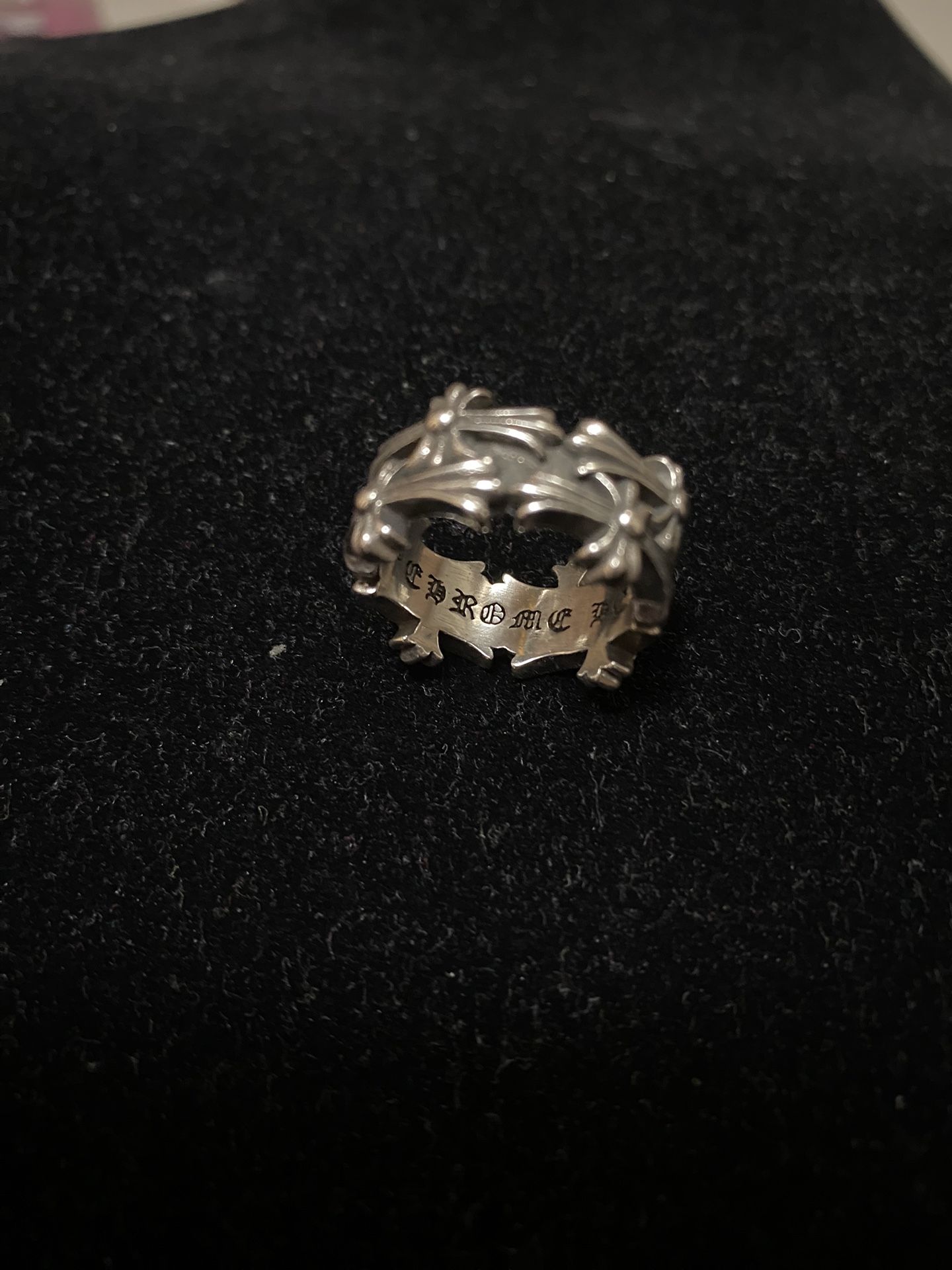 Chrome Hearts Inspired Ring 