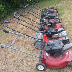 Lawn Mowers For Sale Not Running Selling As Is 