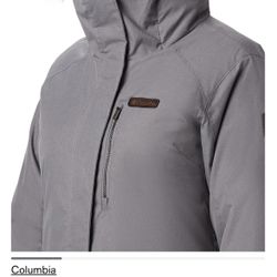 Columbia Suttle Jacket Parka Winter Coat Grey