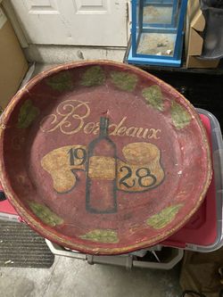 (2) 20” large Decorative plates Both For $25