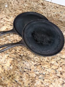 Cast iron pans