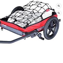 Allen Sports Yoogo CZ2 Cargo Bike Trailer Rugged Gear Hauler Folds Flat Great Shape