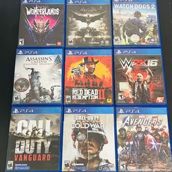 PS4 PlayStation 4 Games