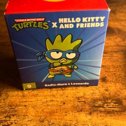 Badtz-Maru Hello Kitty x Teenage Mutant Ninja Turtles Leonardo Toy