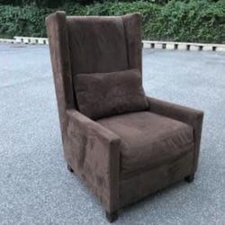Upholstered Armchair with Pillow