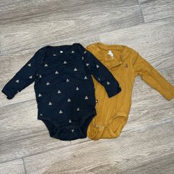 GAP Long Sleeve bodysuits