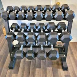 Set Of Dumbells 10-50