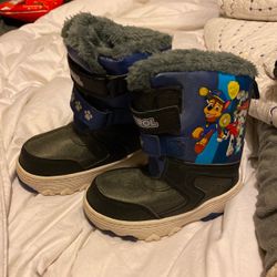 Paw Patrol Snow Boots Size 9/10 (L) Little Kids Size