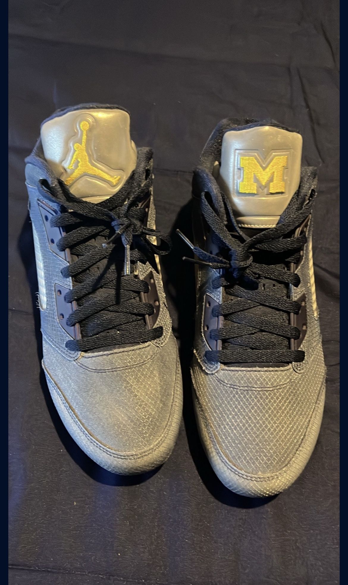 Air Jordan 5 Low Michigan Cleats!