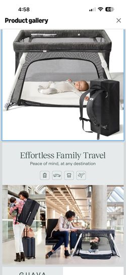 Guava Travel Crib