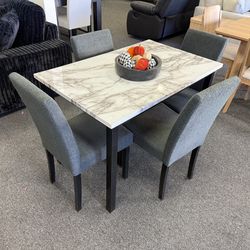 Dining table with 4 chairs