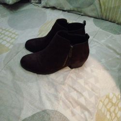 Dark Brown Suede Shoes