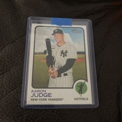 Aaron Judge Topps Heritage ! Card
