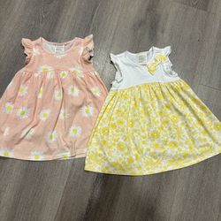 2 baby girl dresses first Impressions brand