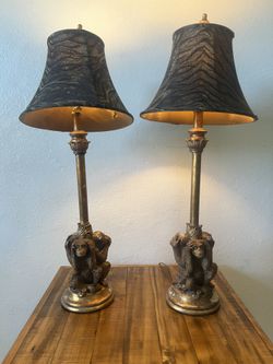 Vintage lamps set of 2