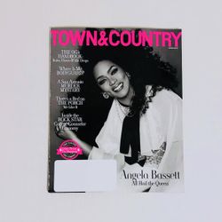 Town & Country Magazine - March 2025 - Angela Bassett