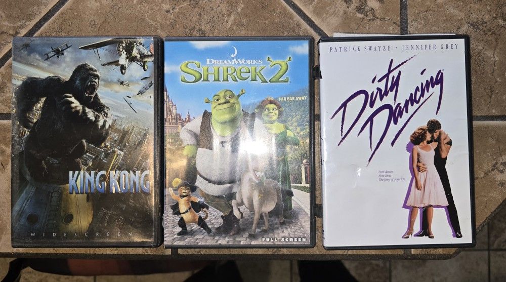 Dvds 📀 $3each or $10 for all 4. Parma pu 44134 area.
