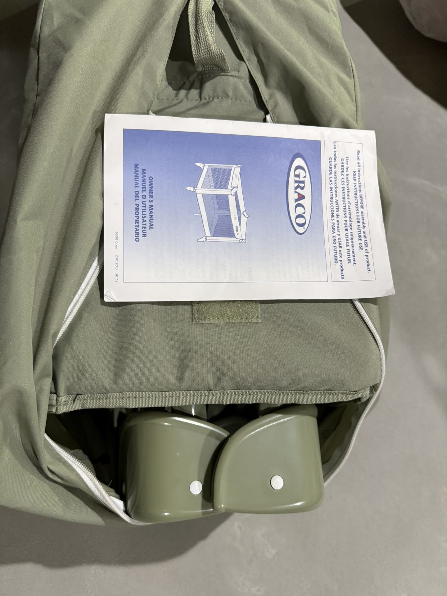 Graco Pack N Play Portable Playard Light Green Color