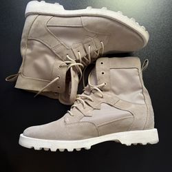 Sorel Caribou Boots anthropology waterproof tan suede boots lace up women 10 