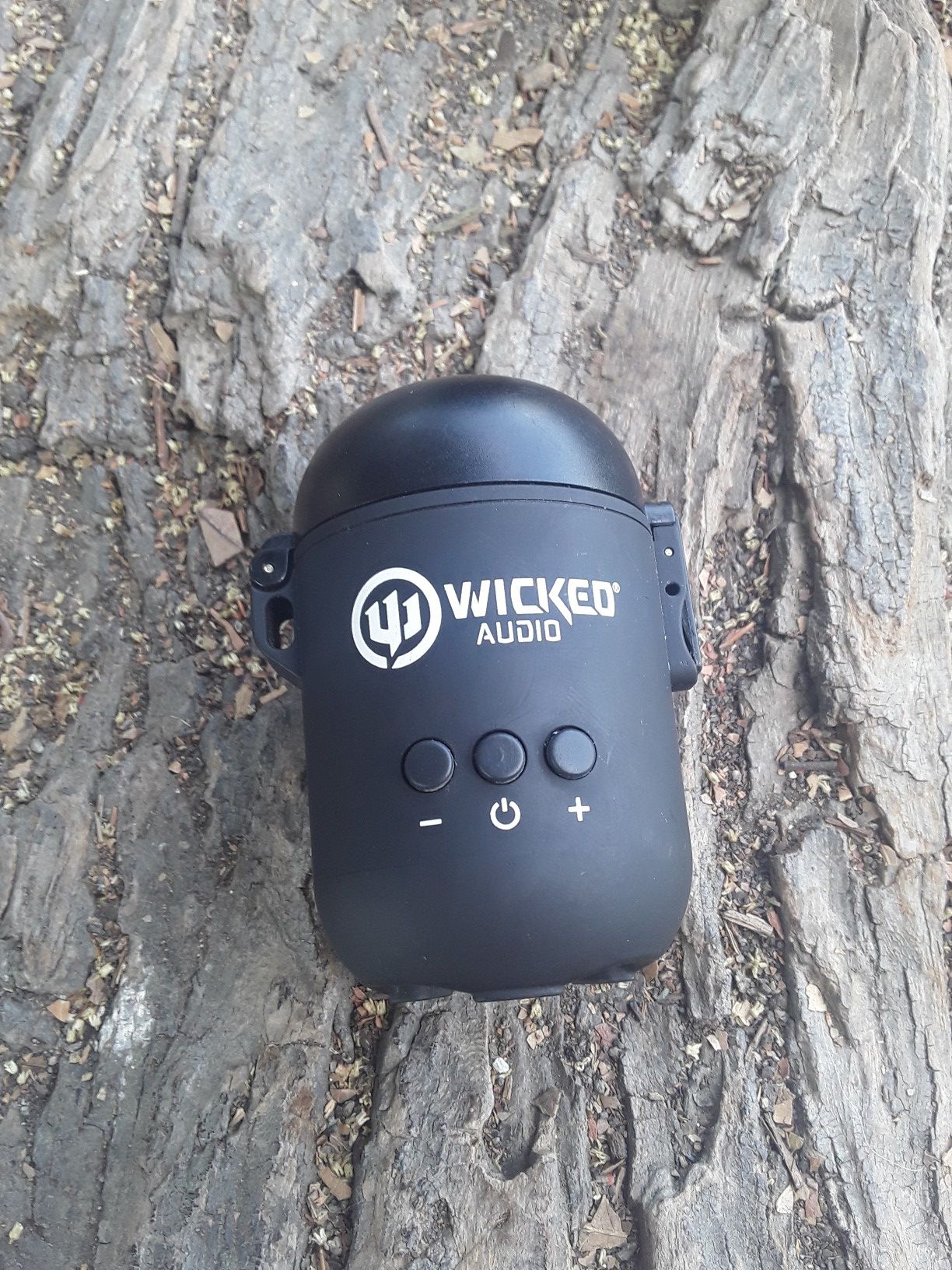 Wicked audio wireless earbuds and speaker