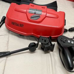 Virtual Boy system working + Mario’s Tennis game - Please read Description 