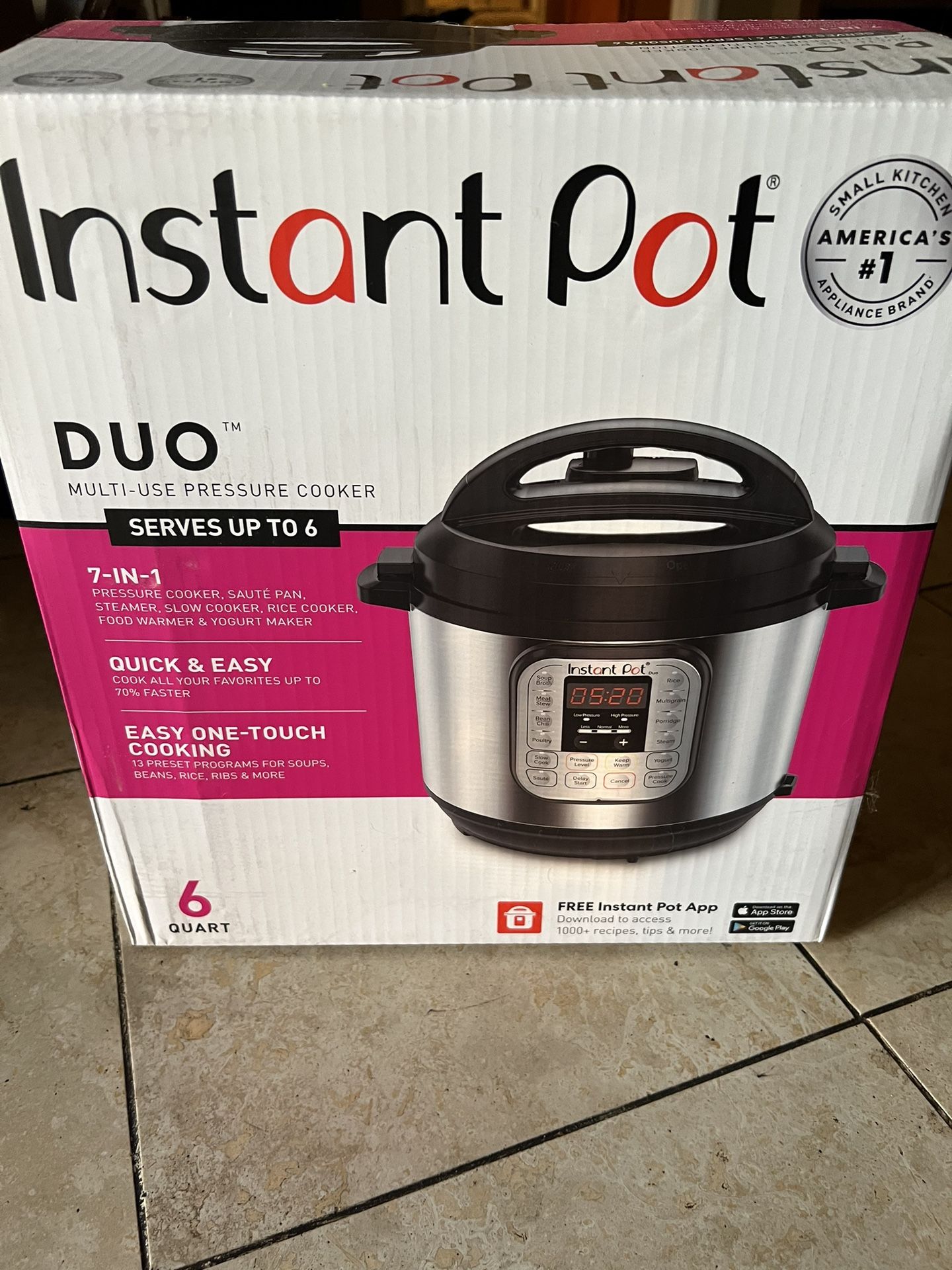 Instant Pot Duo 6 Pintes