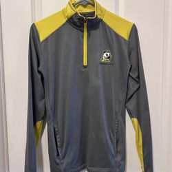 Women's University Of Oregon Ducks 1/4 Zip Champion Elite Long sleeve Shirt