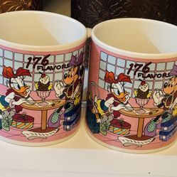 Disney Minnie Mouse Daisy Duck Born to Shop Mug 16oz Hard to Find Set