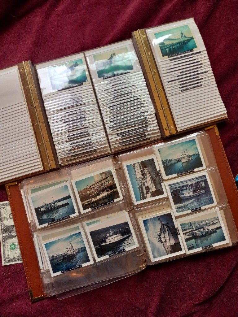 $200! 2 Vintage Maritime Photo Albums, Local