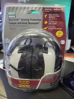 SAFETY WORKS Bluetooth MP3/AM/FM