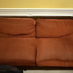 Free Couch, Love Seat And Cushion Chair  