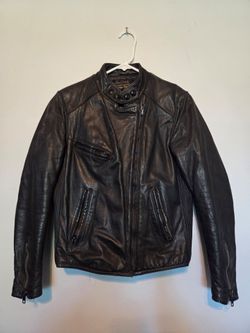 Vintage leather jacket- 36 regular