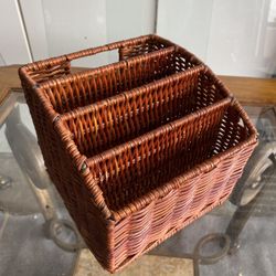 Wicker Caddy