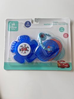 Disney Baby Cars Water Filled Teethers 2-Pack