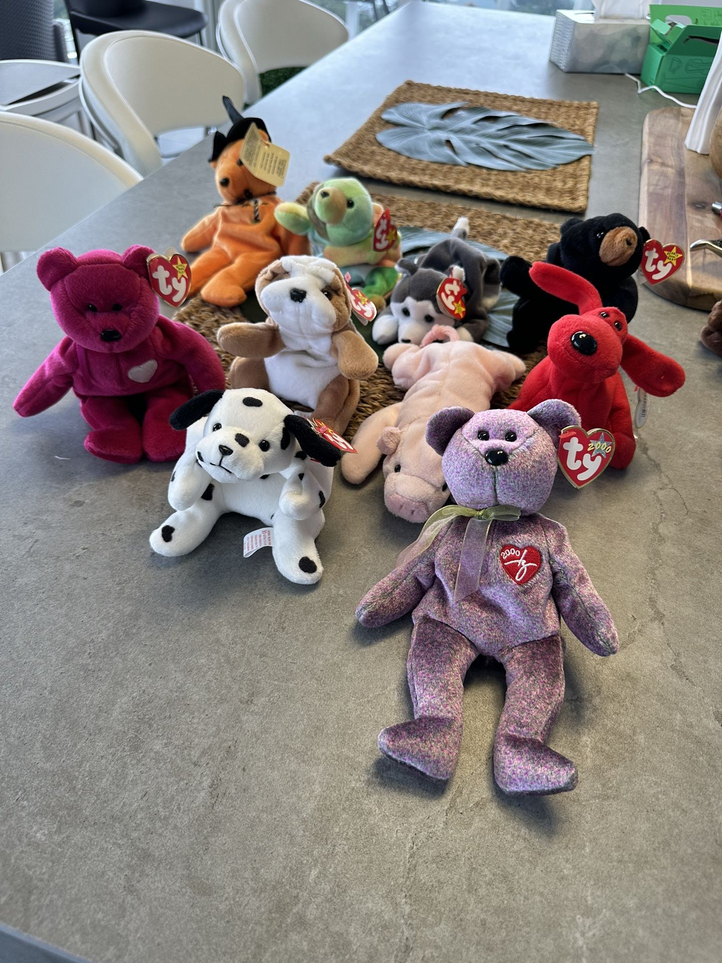 Beanie Baby’s 6 Lots Of Ten Each 