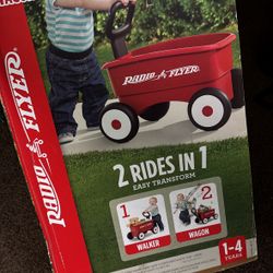 radio flyer wagon walker