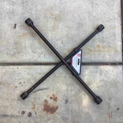  Surebilt Black 22in Cross Wheel Lug Wrench 
