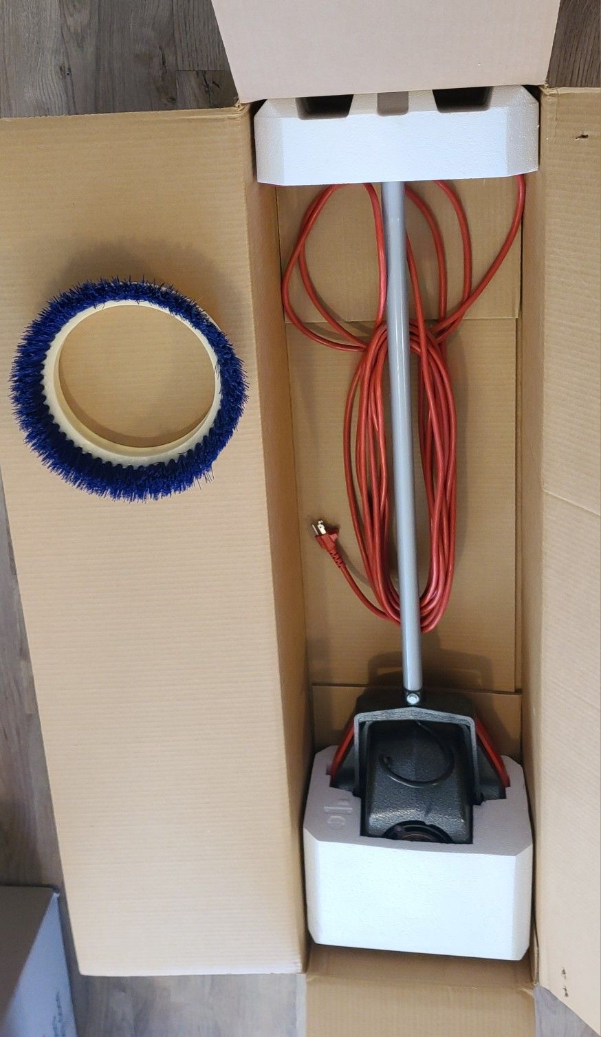 Oreck Commercial Orbiter Hard Floor Cleaner Machine